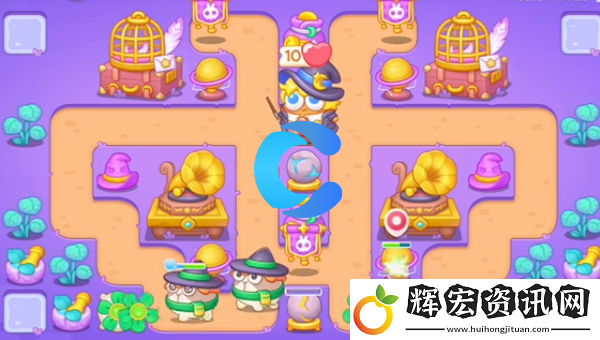 保衛(wèi)蘿卜4阿波與魔法寶藏第一百零二關(guān)圖文攻略