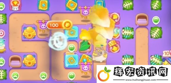 保衛蘿卜4阿波與魔法寶藏第100關過關方式