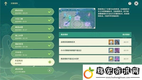 原神靈蕈棋陣第六天活動攻略