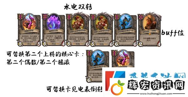 爐石傳說酒館戰旗水電雙轉卡組怎么搭配