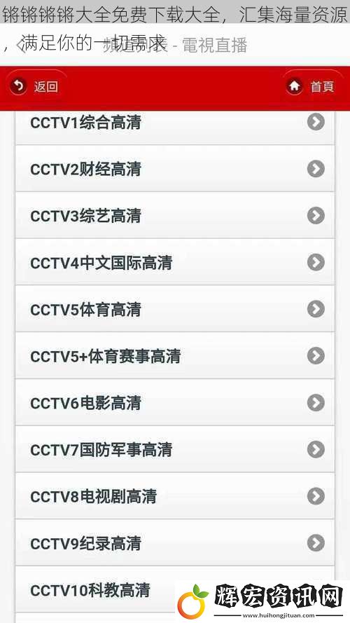 鏘鏘鏘鏘大全免費(fèi)下載大全，匯集海量資源，滿足你的一切需求