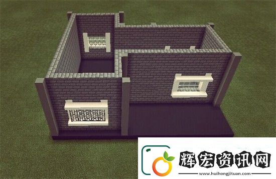 我的世界創意雙面屋教程