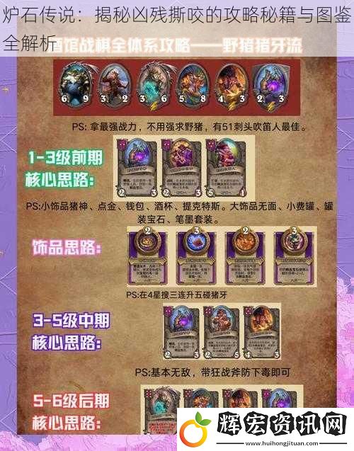 爐石傳說：揭秘兇殘撕咬的攻略秘籍與圖鑒全解析