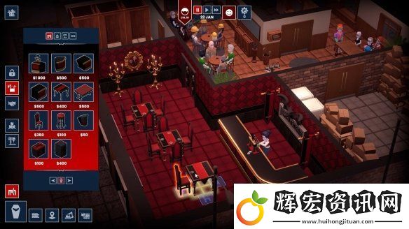 經營模擬游戲吸血鬼酒吧大亨現已正式登陸Steam!