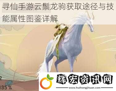 尋仙手游云鬃龍駒獲取途徑與技能屬性圖鑒詳解