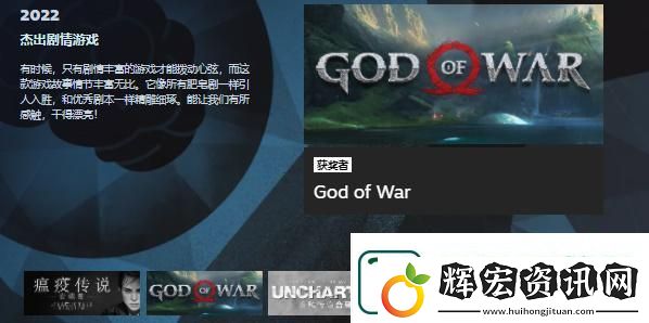 Steam年度大獎游戲名單最新
