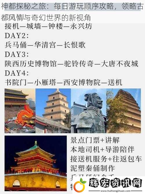 神都探秘之旅：每日游玩順序攻略，領略古都風情與奇幻世界的新視角