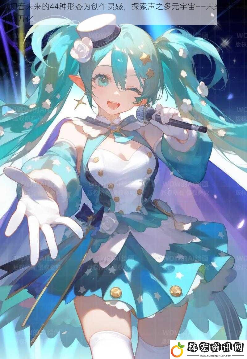 以初音未來的44種形態為創作靈感，探索聲之多元宇宙——未來歌姬的千變萬化