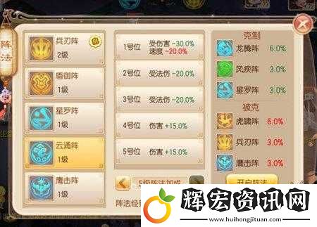 夢幻誅仙手游云涌陣究竟有何奧秘