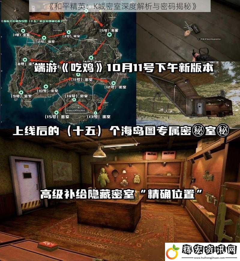 《和平精英：K城密室深度解析與密碼揭秘》