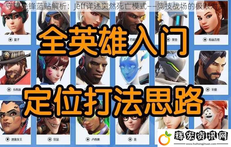 守望先鋒藍(lán)貼解析：Jeff詳述突然死亡模式——競(jìng)技戰(zhàn)場(chǎng)的極限對(duì)決