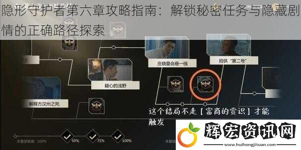 隱形守護(hù)者第六章攻略指南：解鎖秘密任務(wù)與隱藏劇情的正確路徑探索