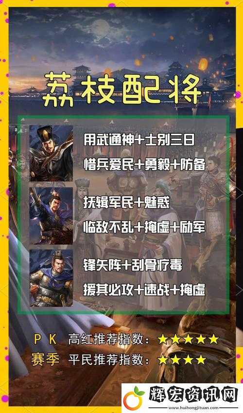 三國志幻想大陸武將類型克制全解析
