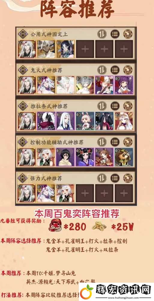 陰陽師先手雨火流必學陣容！秒殺全場的絕殺配置技巧公開