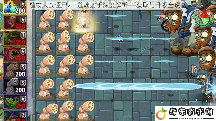 植物大戰僵尸2：蓮藕射手深度解析——獲取與升級全攻略