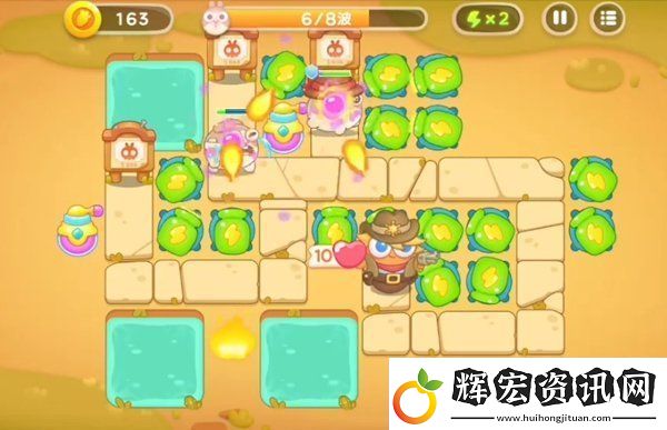 保衛蘿卜4波仔很忙第33關完美通關攻略