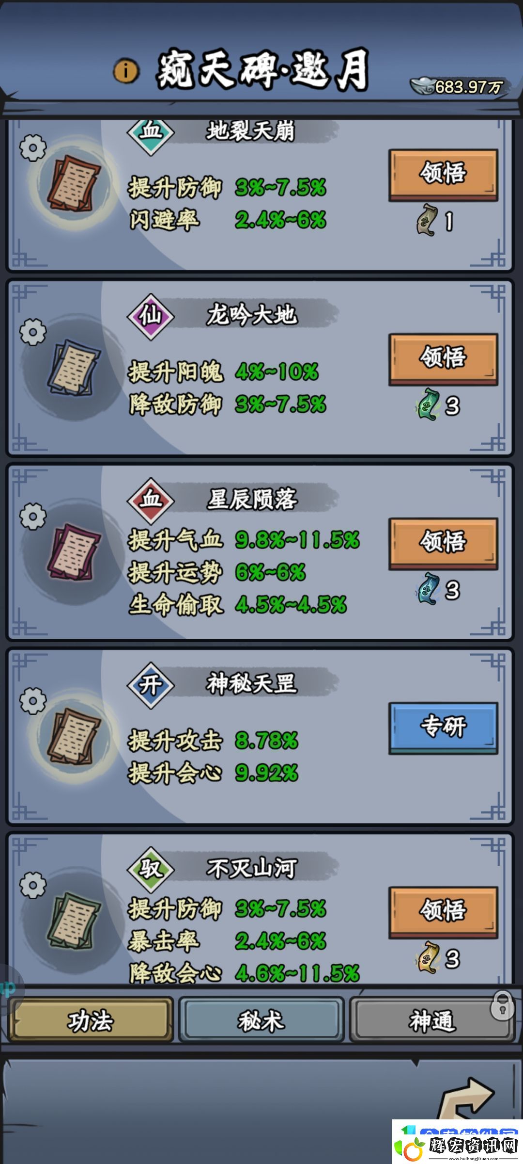 修仙奇譚窺天碑功法秘術分享公會管理高效法則